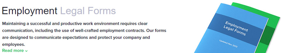 legal forms employment